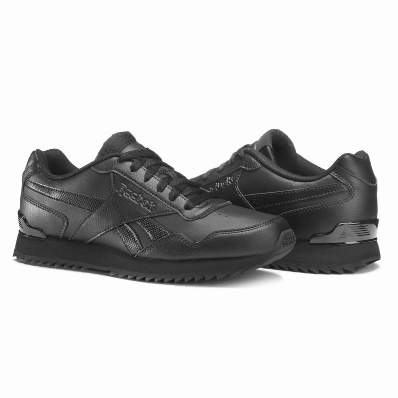 Tenisi Reebok Royal Glide Barbati Negrii Romania RK7817RG